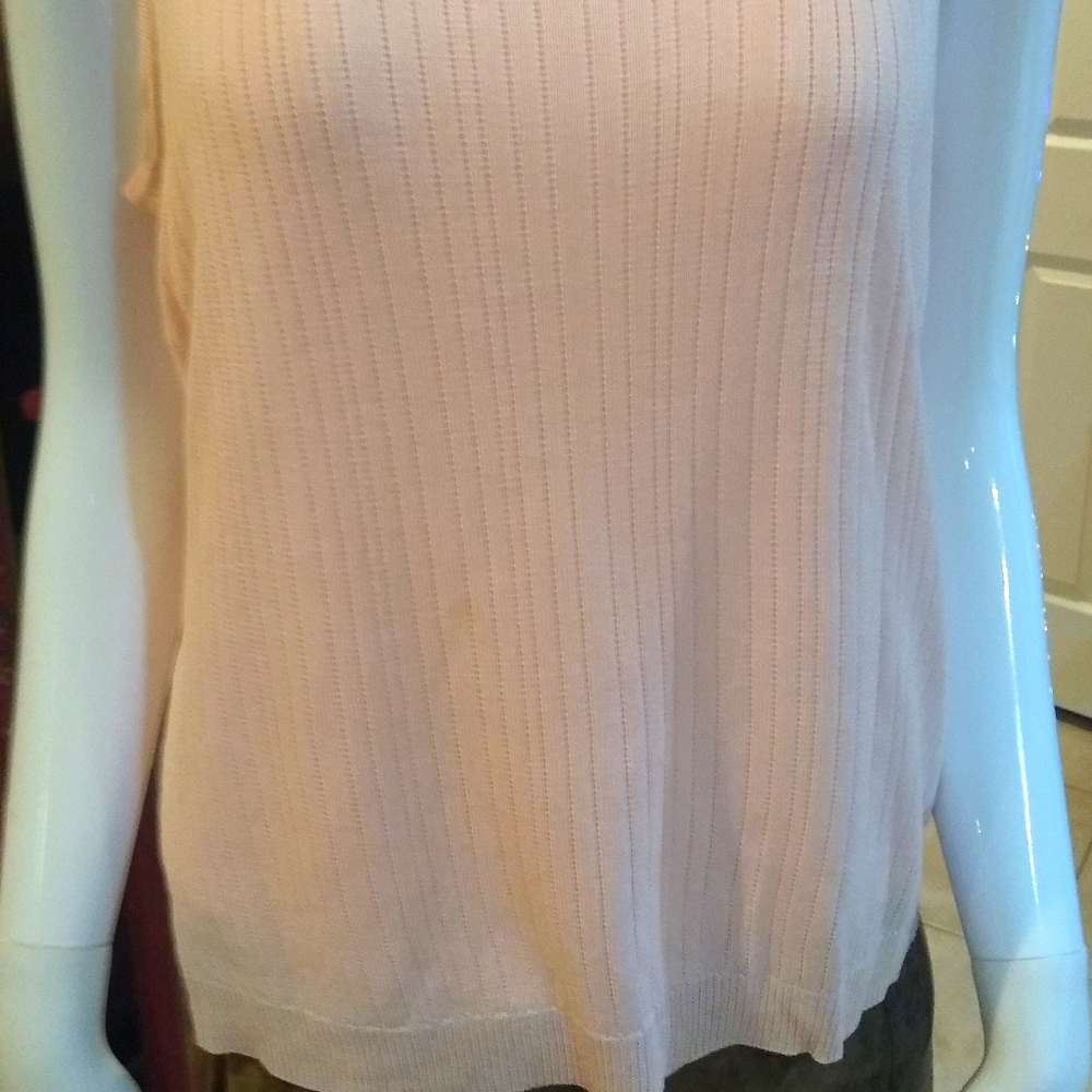Ralph Lauren Premium Pink 💯 Percent Silk Tank Top - Picture 3 of 10
